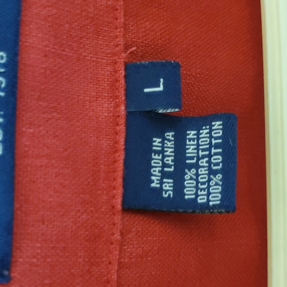 **Clearance** Chaps LINEN popover top - Picture 3 of 8